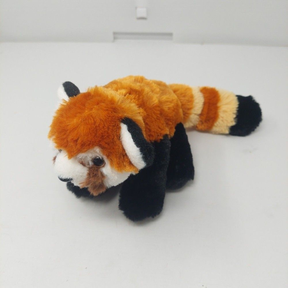 Wild Republic Red Panda Orange and White 12" Plush Stuffed Animal Zoo Toy
